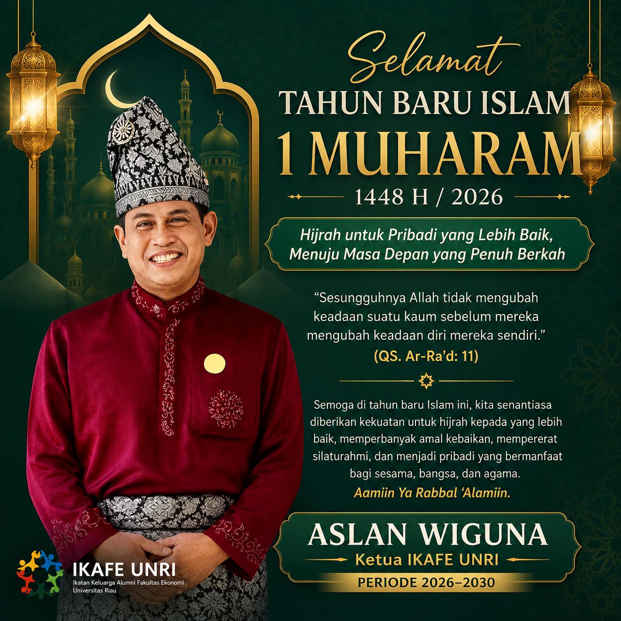 Iklan Muharam Ikafe Unri Aslan 2026